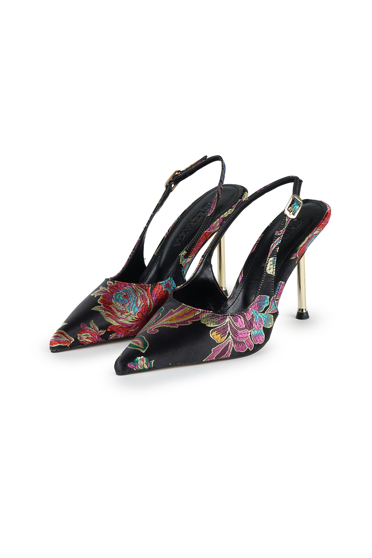 Letafia  Valley Etnik Desen Topuklu Ayakkabı - Görsel 6