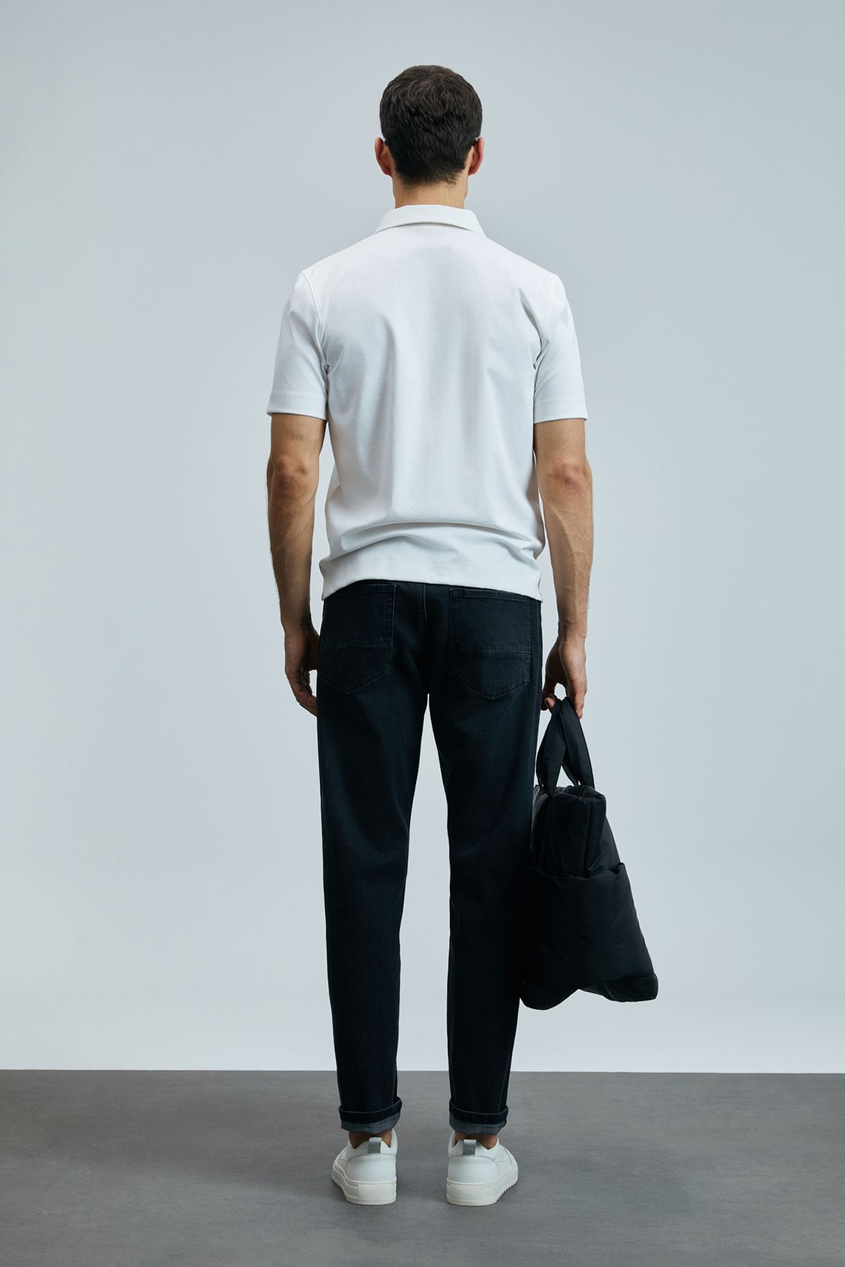 Luıco Smart Jean Erkek Pantolon Regular Fit Antrasit - 6