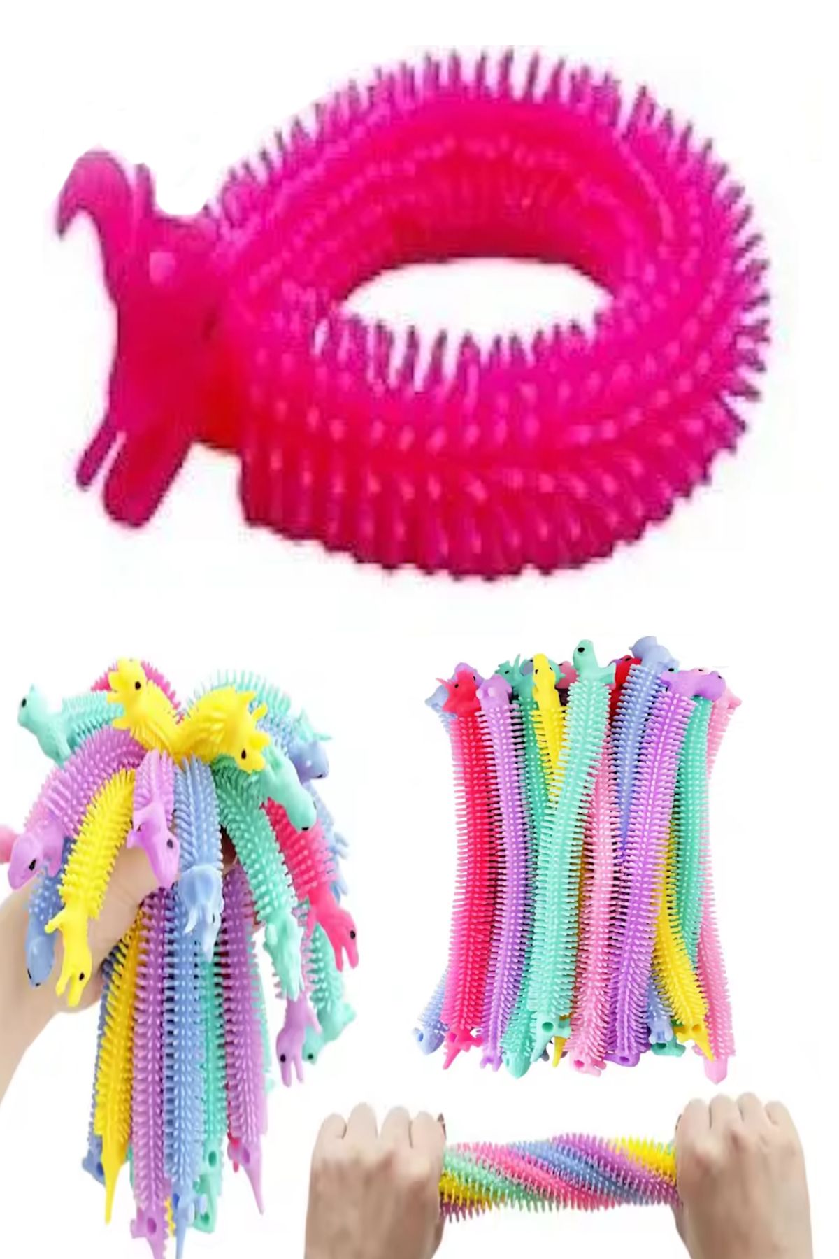 Hyd 1 Adet Stres Giderici Oyuncak Squishy Sukuşi Duyusal Oyuncak Esnek Yumuşak Havuz Plaj Oyuncağı
