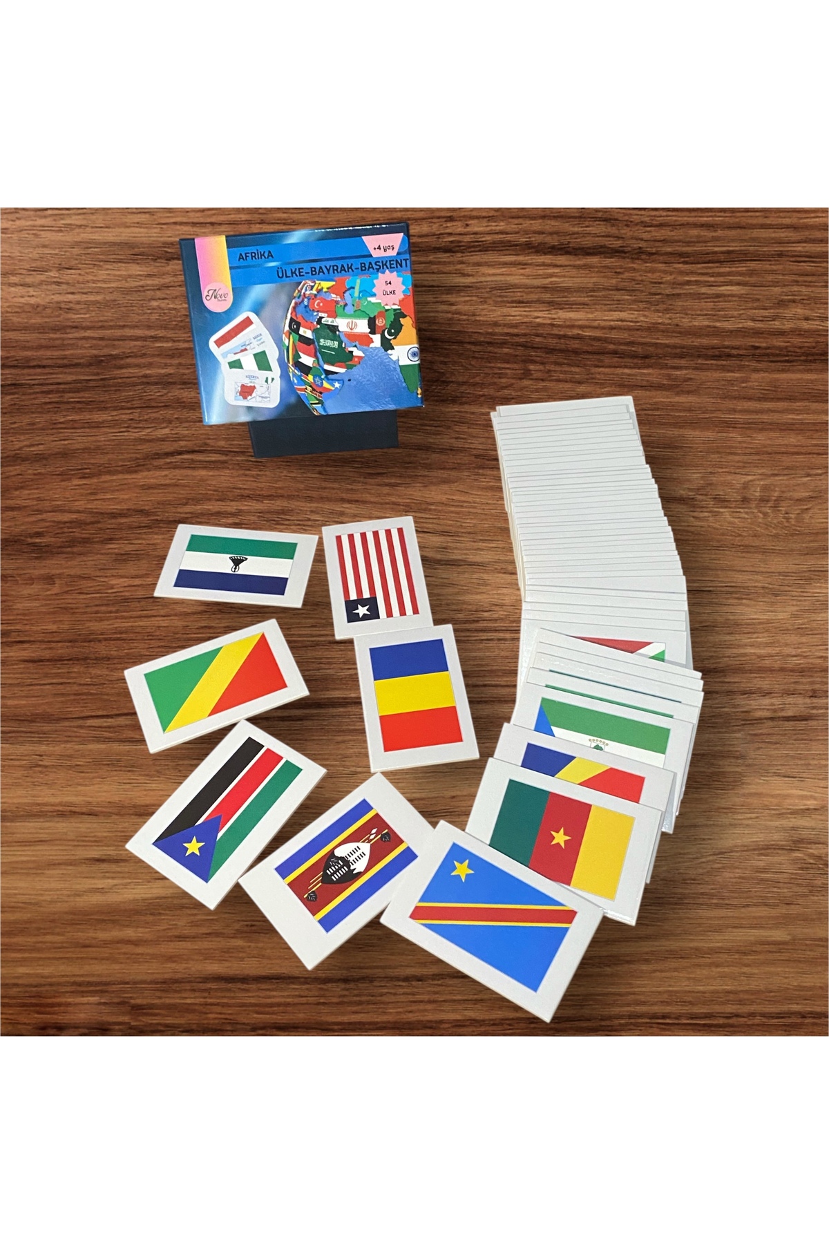 کشورهای آفریقا – نقشه – پرچم – پایتخت‌ها – کارت‌ها