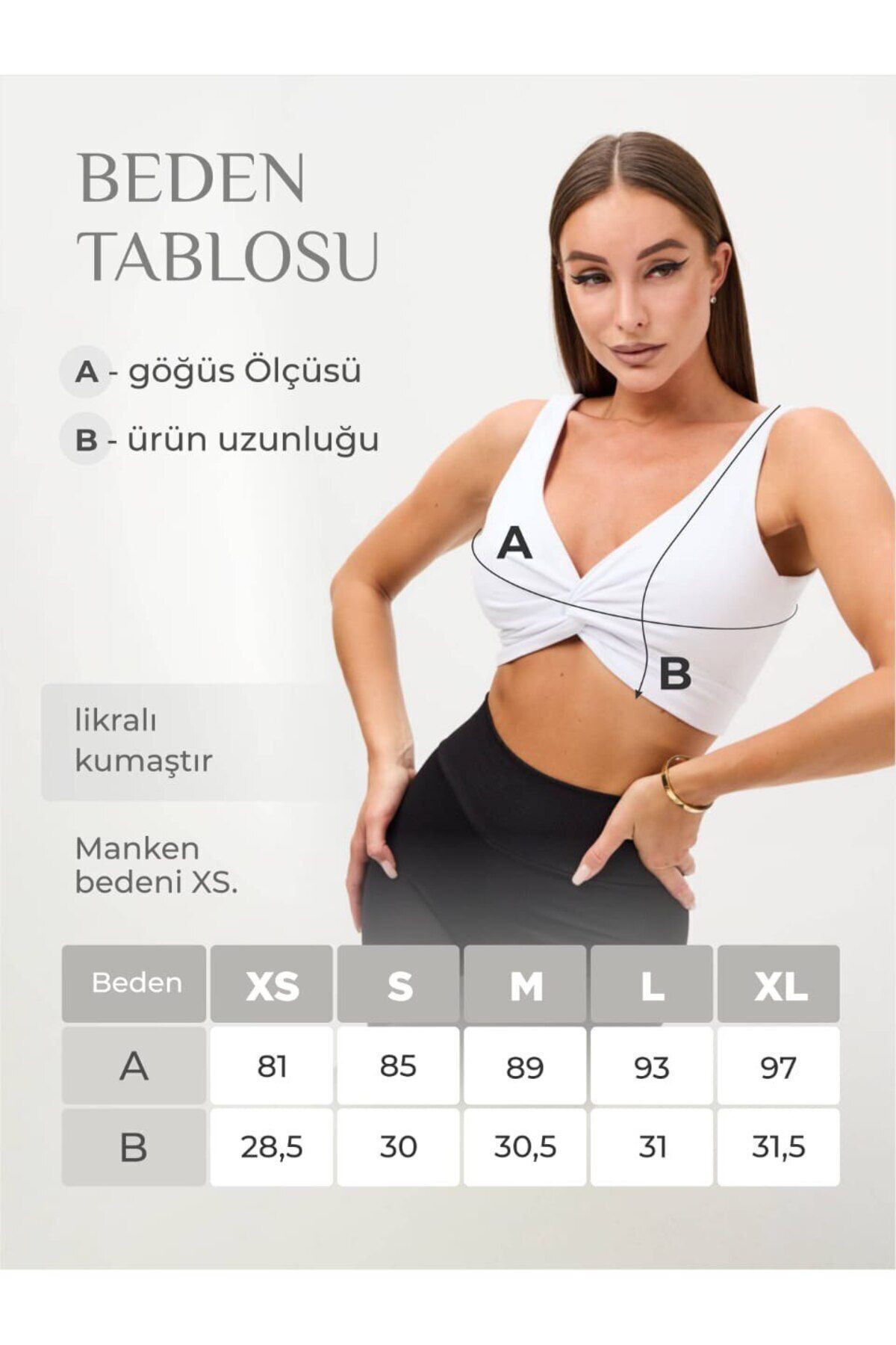 BiRiBU  Beyaz Büstiyer - Görsel 3