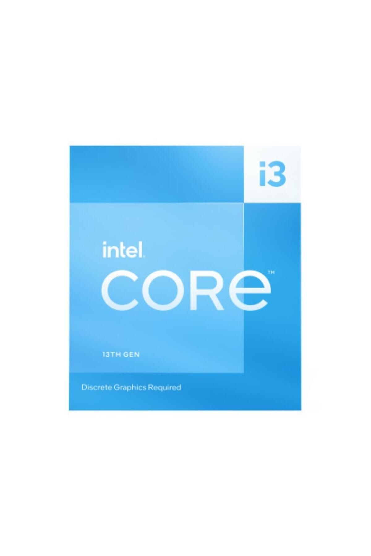 Intel-I3-13100F 3.4 Ghz 4.5 Ghz 12Mb Lga1700P Box Boxed Fan Vga-Free Processor 3