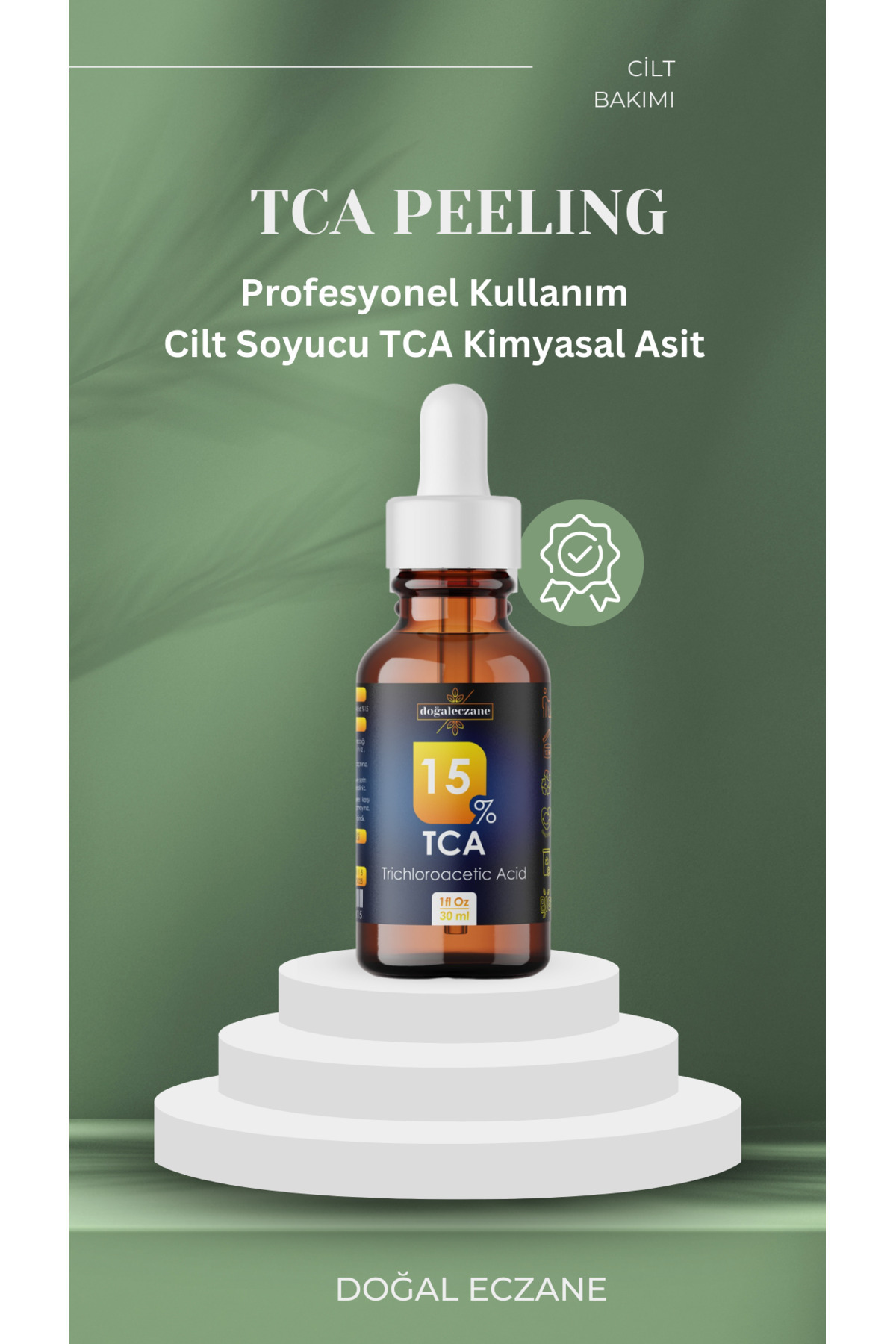 لایه بردار TCA 15% | اسید TCA 15% | لایه بردار صورت TCA 30 میلی لیتر A2 — TC15-A2 — تصویر 4 از 4