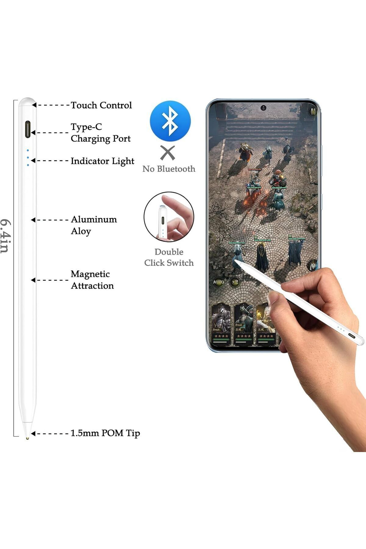 Denx-DX3605، قلم ستايلس عالمي 5