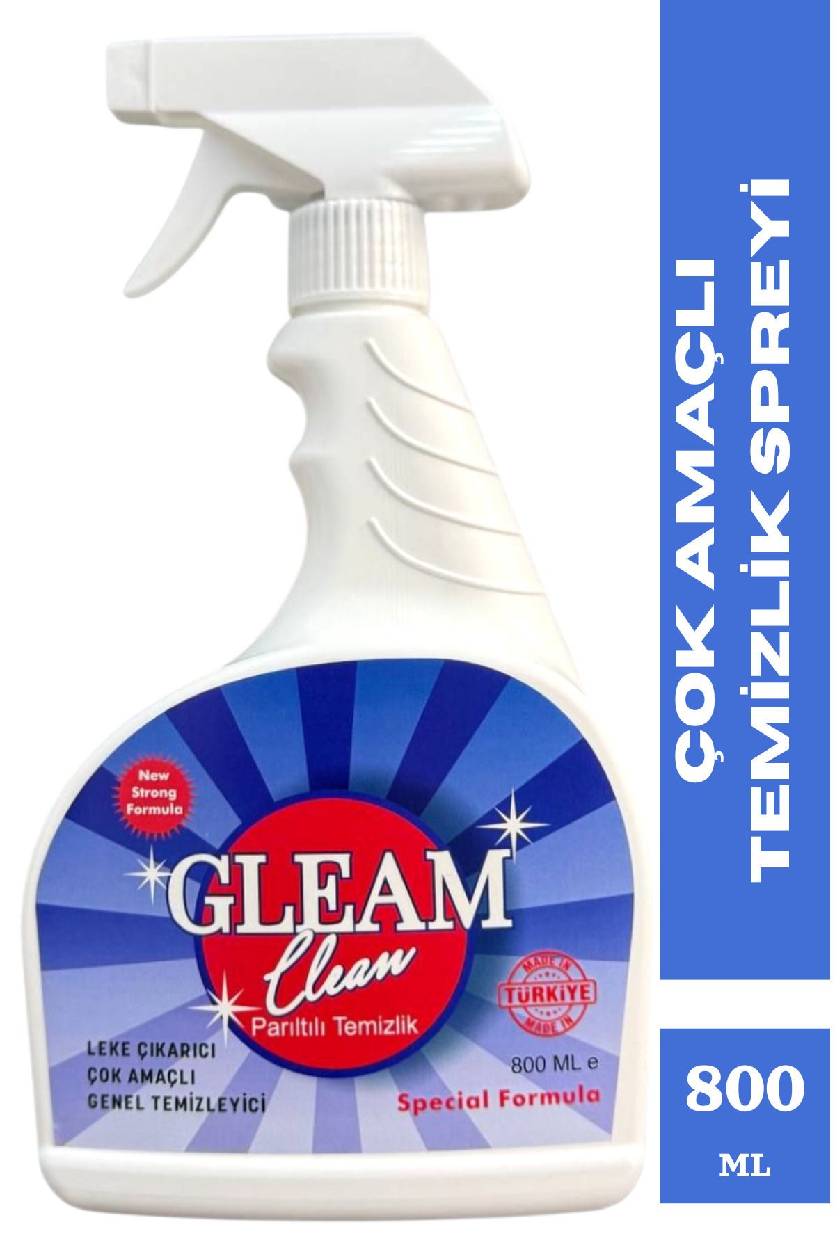 Gleam Clean Ultra Güçlü Leke Çıkarıcı Eşya Mutfak Banyo Genel Temizleyici