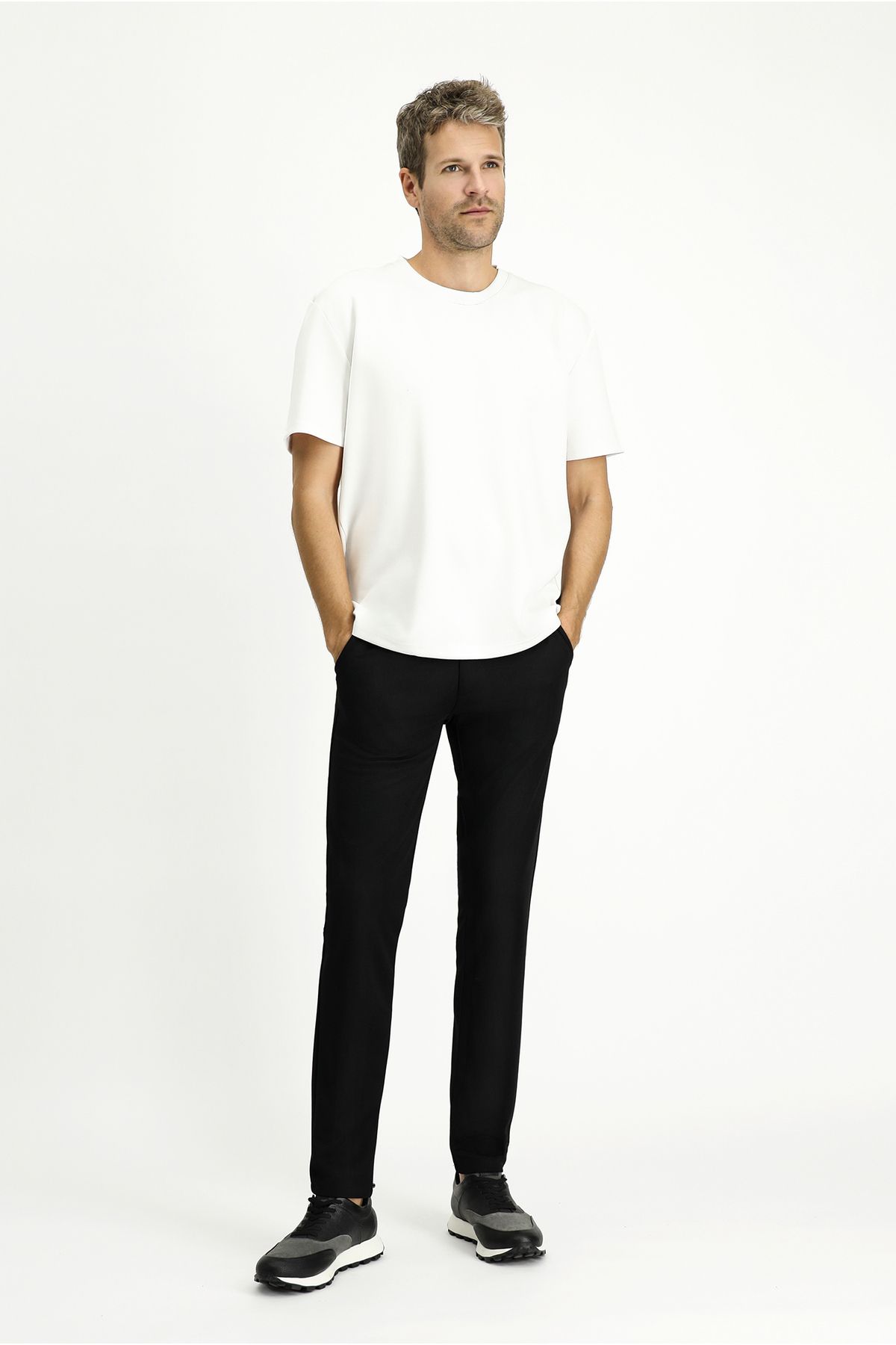 POLO CLUB Slim Fit Dar Kesim Kanvas / Chino Pantolon