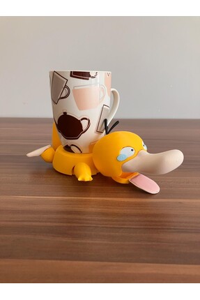 genomera Hareketli Pokemon Psyduck Bardak Altlığı