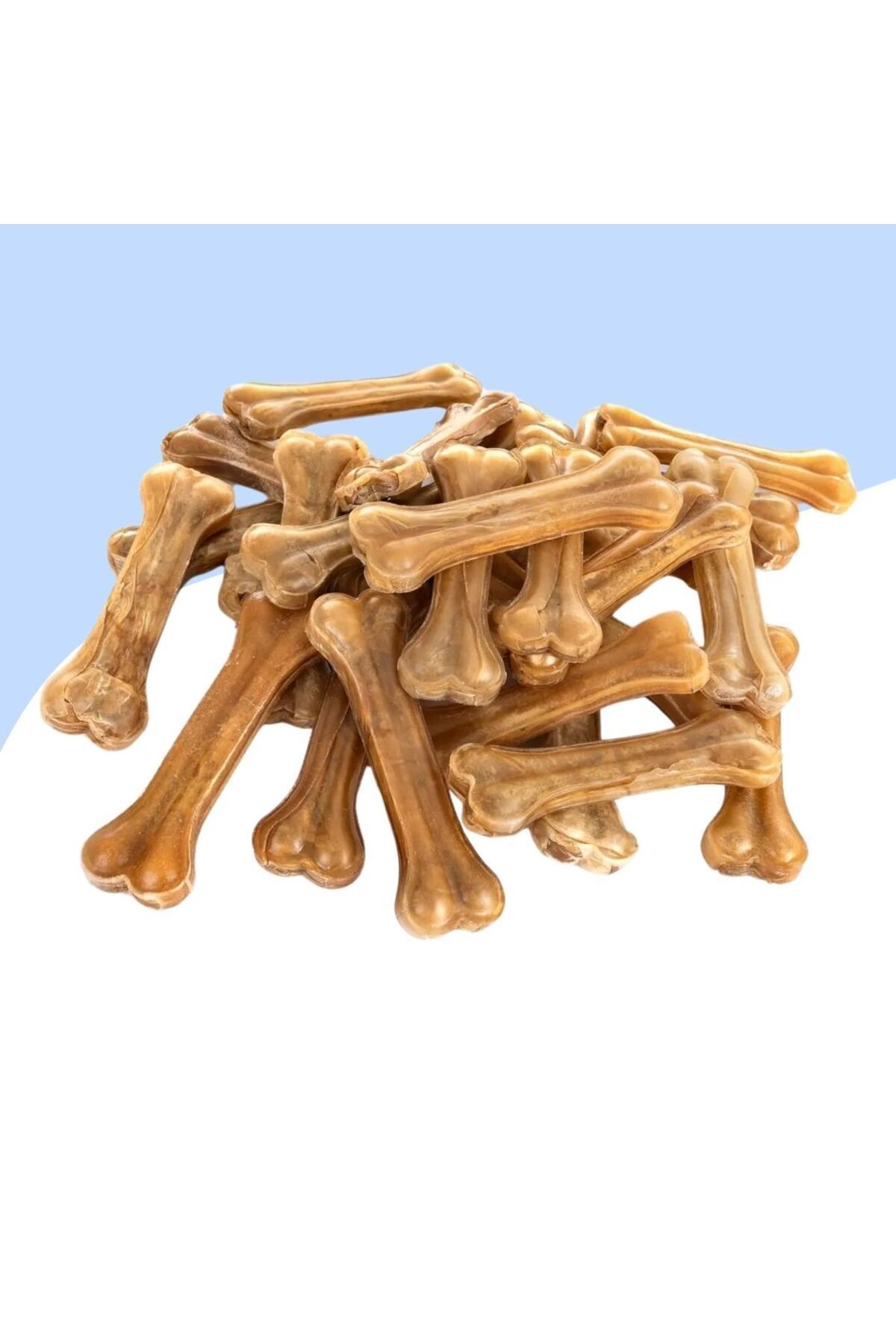 Miçikopet Naturel Press Diş Kaşıyıcı Köpek Çiğneme Kemiği 8cm 50Li Paket