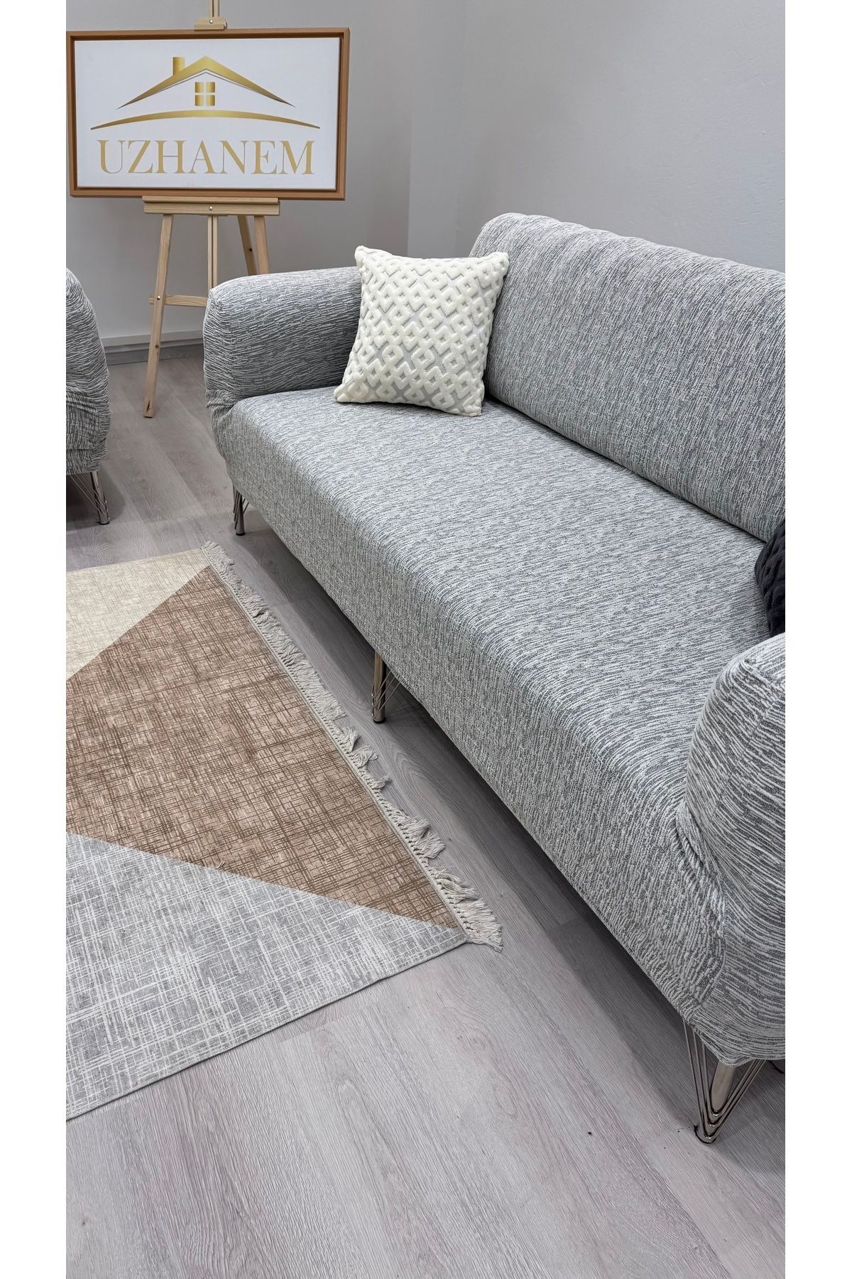 uzhanem-Stretch Elastic Flexibil Lavabil 3 3 1 1 Set huse de scaun jacquard Husa de scaun 6