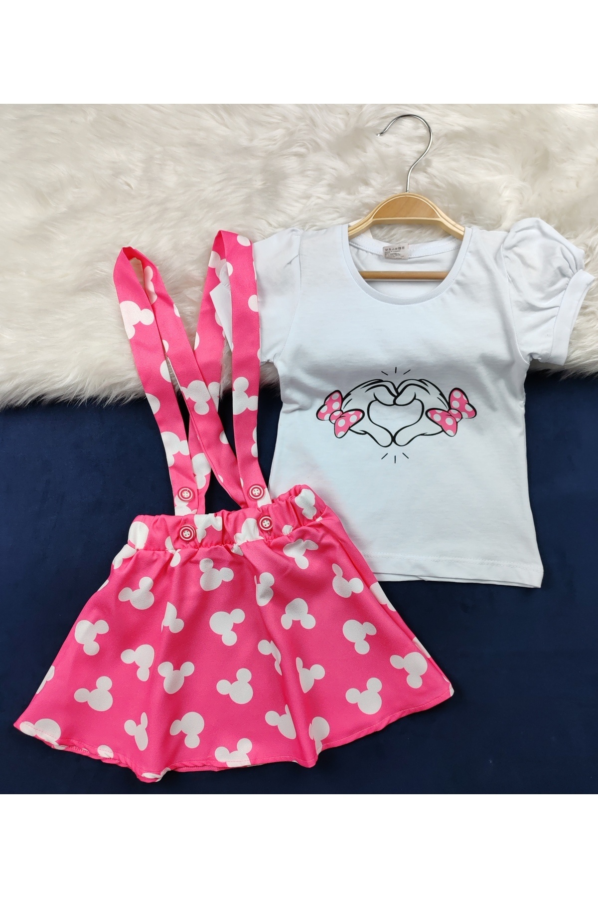 Beray Bebe MİKİLİ SLOPET ETEKLİ KIZ TAKIM fotoğrafı 2 (önizleme)