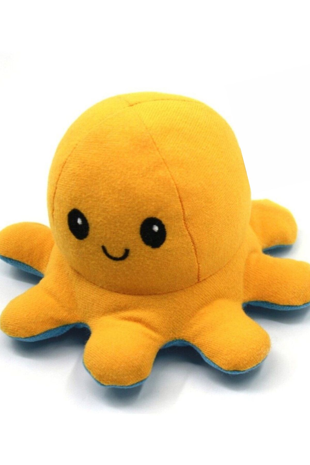 eco sepet Mood Ahtapot Çift Taraflı Peluş 15 cm