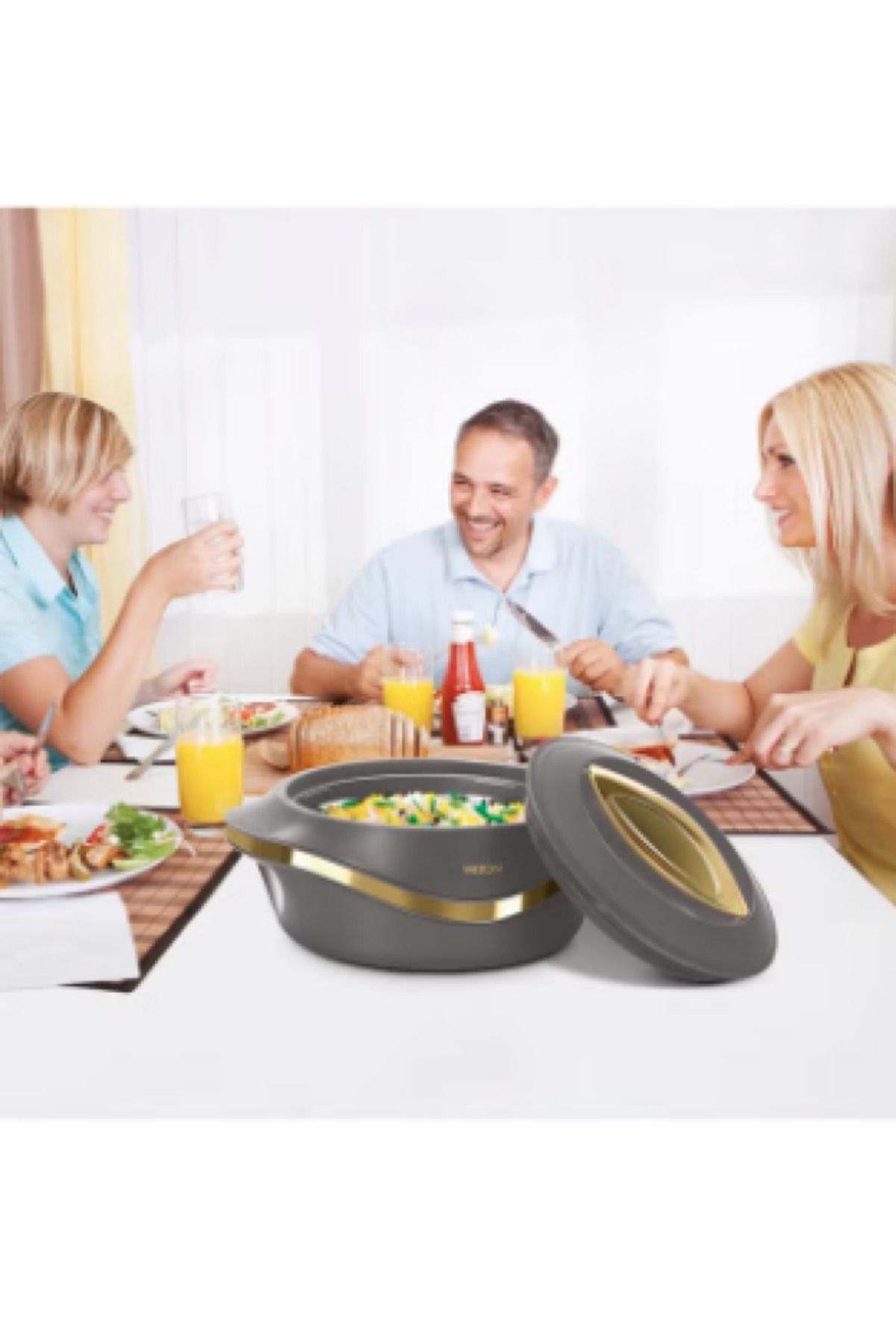 Un-Milton Food Container Set of 3 (500ml, 1000ml, 1500ml) 4