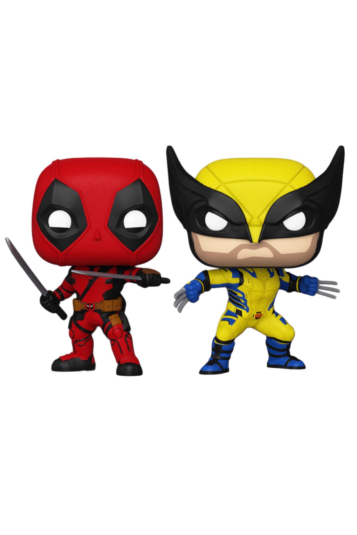 Funko Marvel Deadpool & Wolverine (2024) 2li Figür Set Pop #1362 & #1363