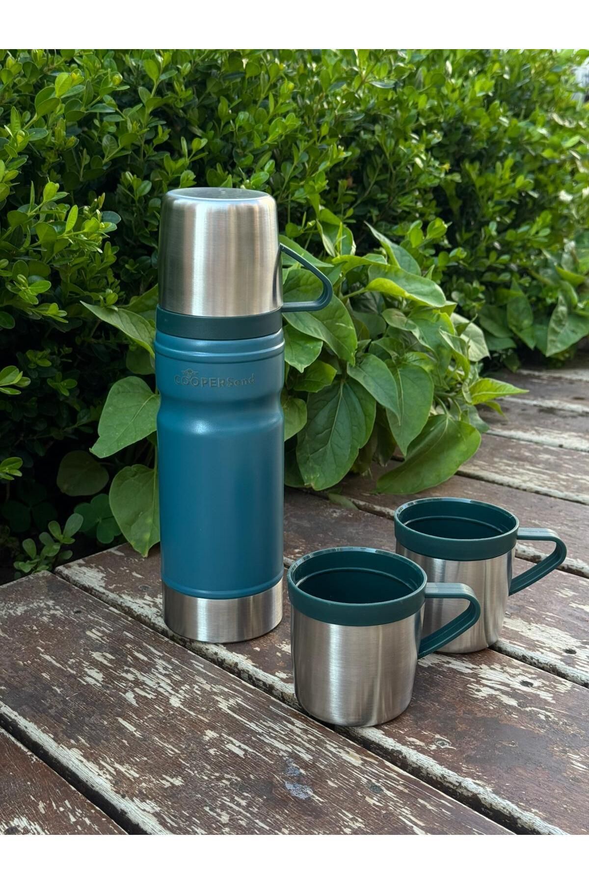 EVALEIN COOPERSend 4’lü Kamp Termos Seti - 680 ML