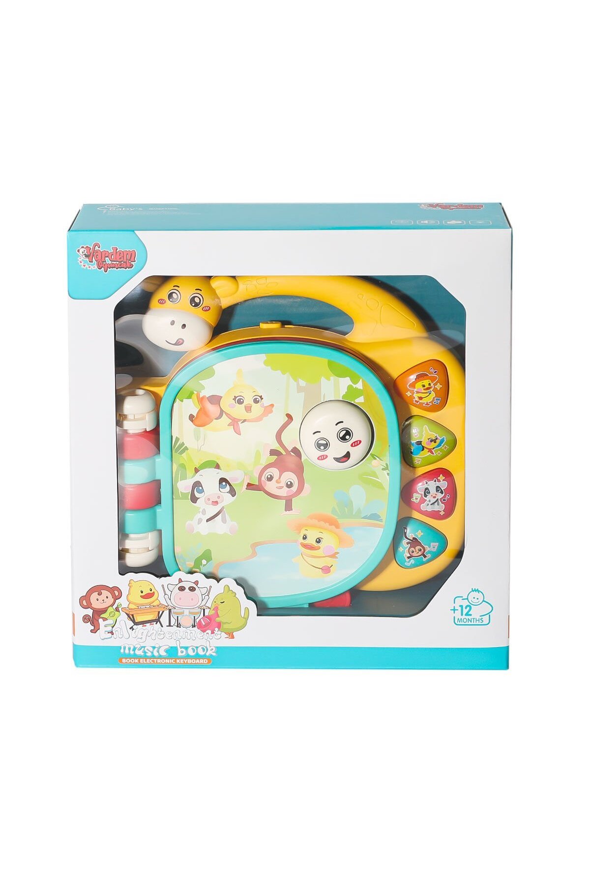 VARDEM OYUNCAK JLG-855-162A Işıklı ve Müzikli Zürafa Kitaplı -Vardem fotoğrafı 2 (önizleme)