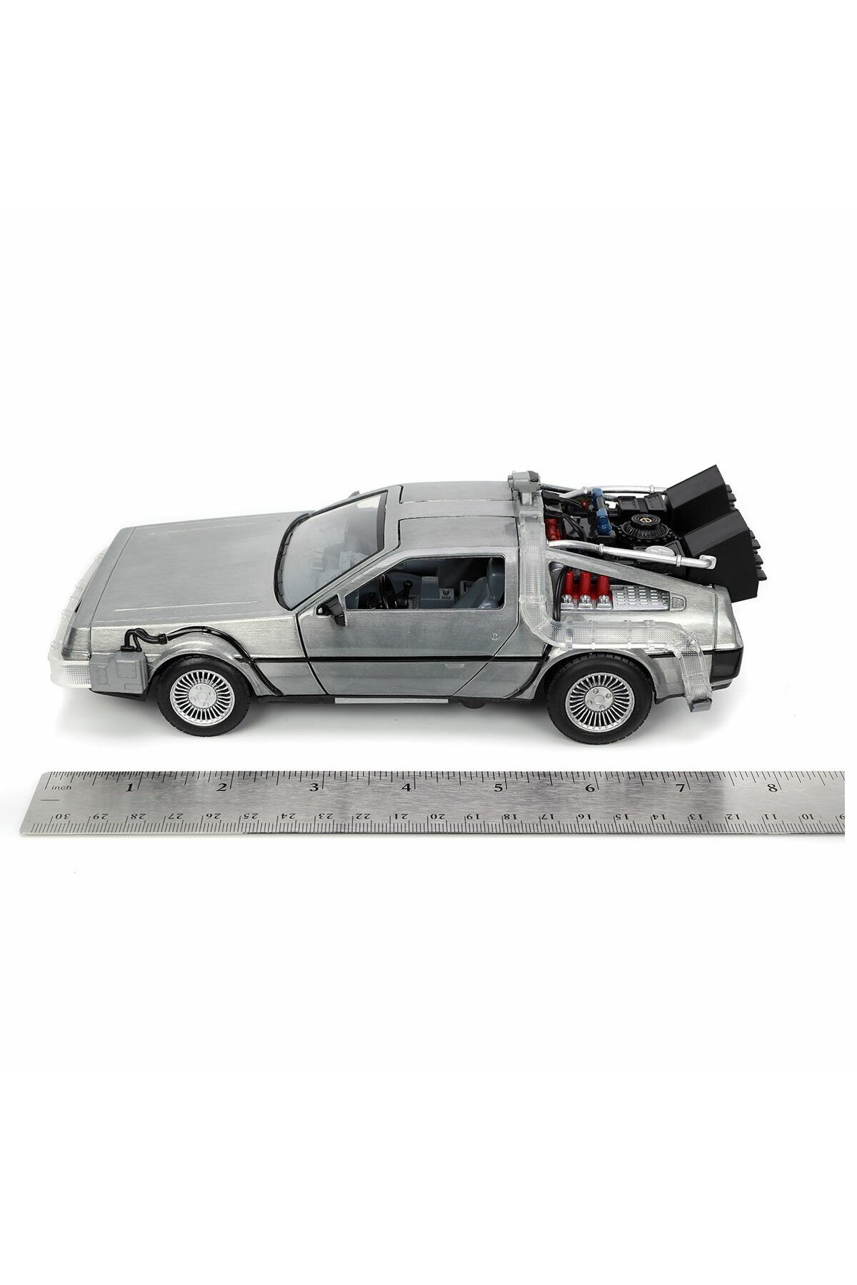 ATEŞŞAVM-253255038 Time Machine Back to the Future 1, 1:24 Fabbatoys 4
