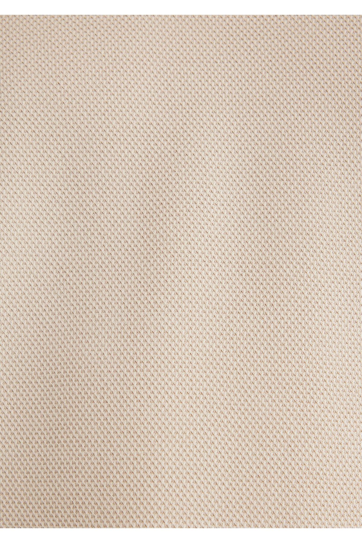 تی شرت نود مردانه BICLAR COLLAR BASIC THERT به طور منظم کلاس عادی 06111925 70072 Mavi