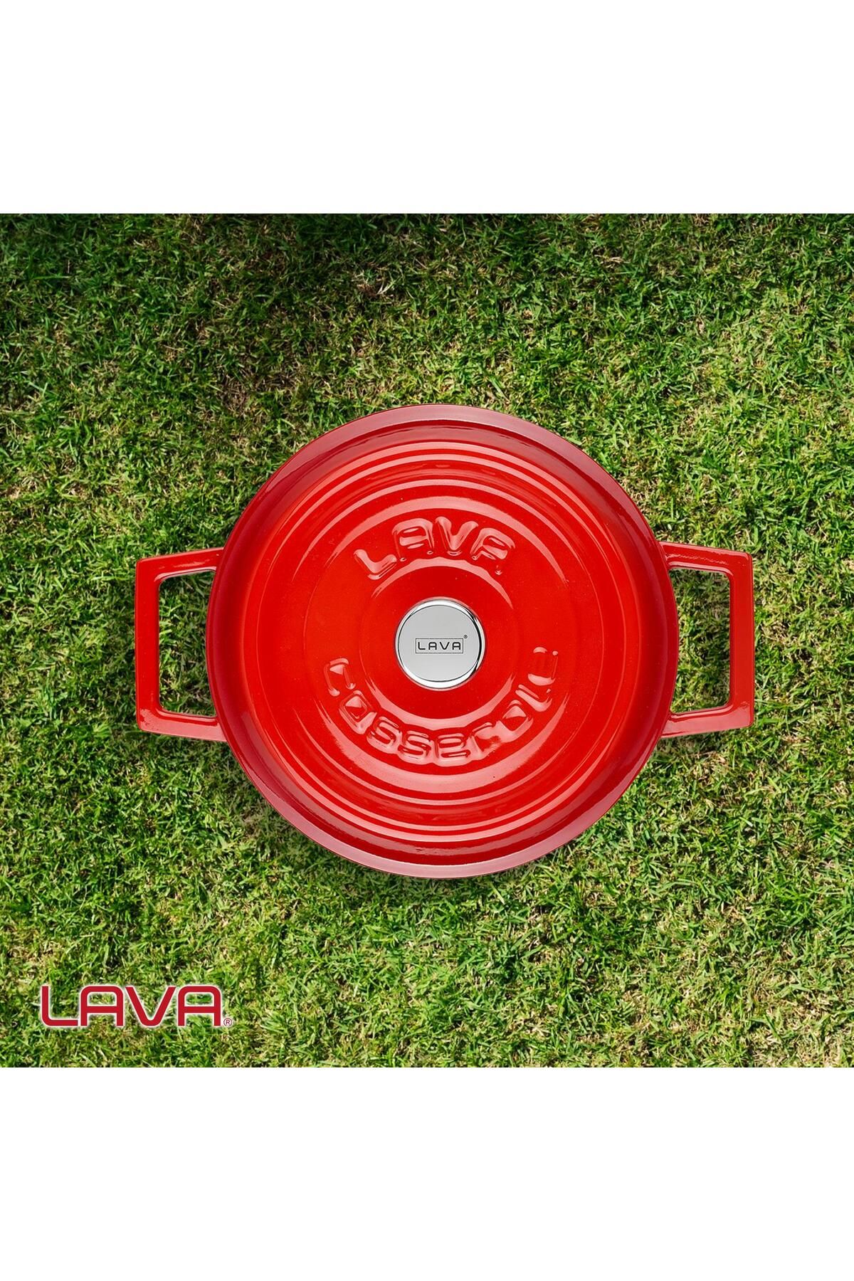 Lava-Cast Round PotTrendy Diameter(Ø) 18cm 6