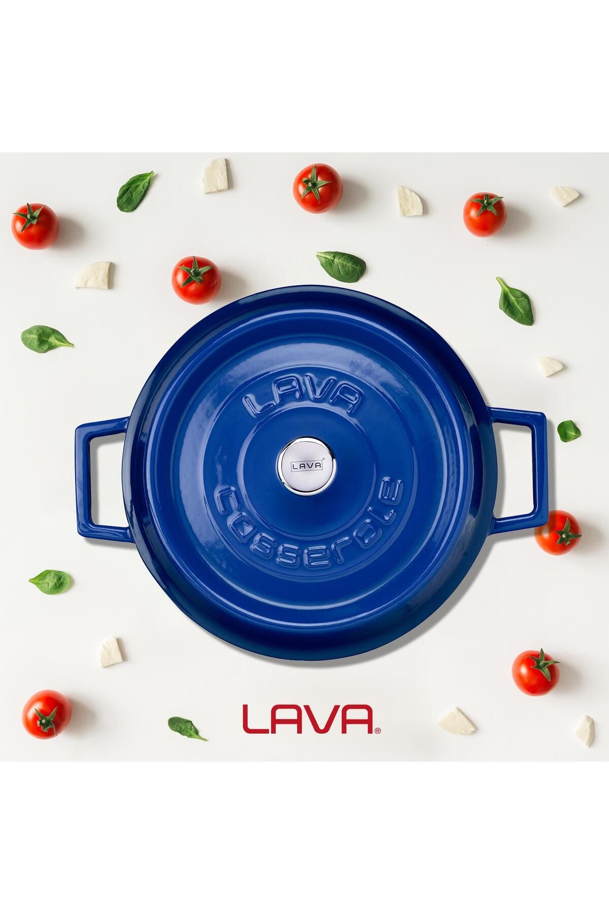 Lava-Trendy Casting Series Spring Pot - Multi-Purpose, Diameter(Ø)24cm 7