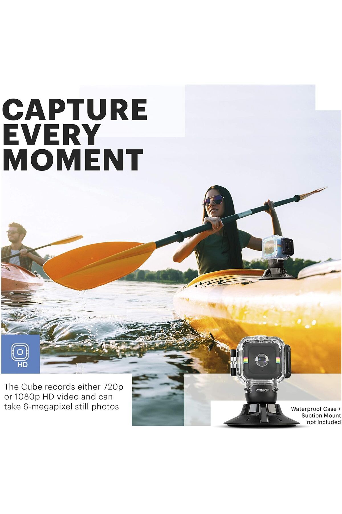 Polaroid-Cube+ Wi-Fi Lifestyle Action Camera 4