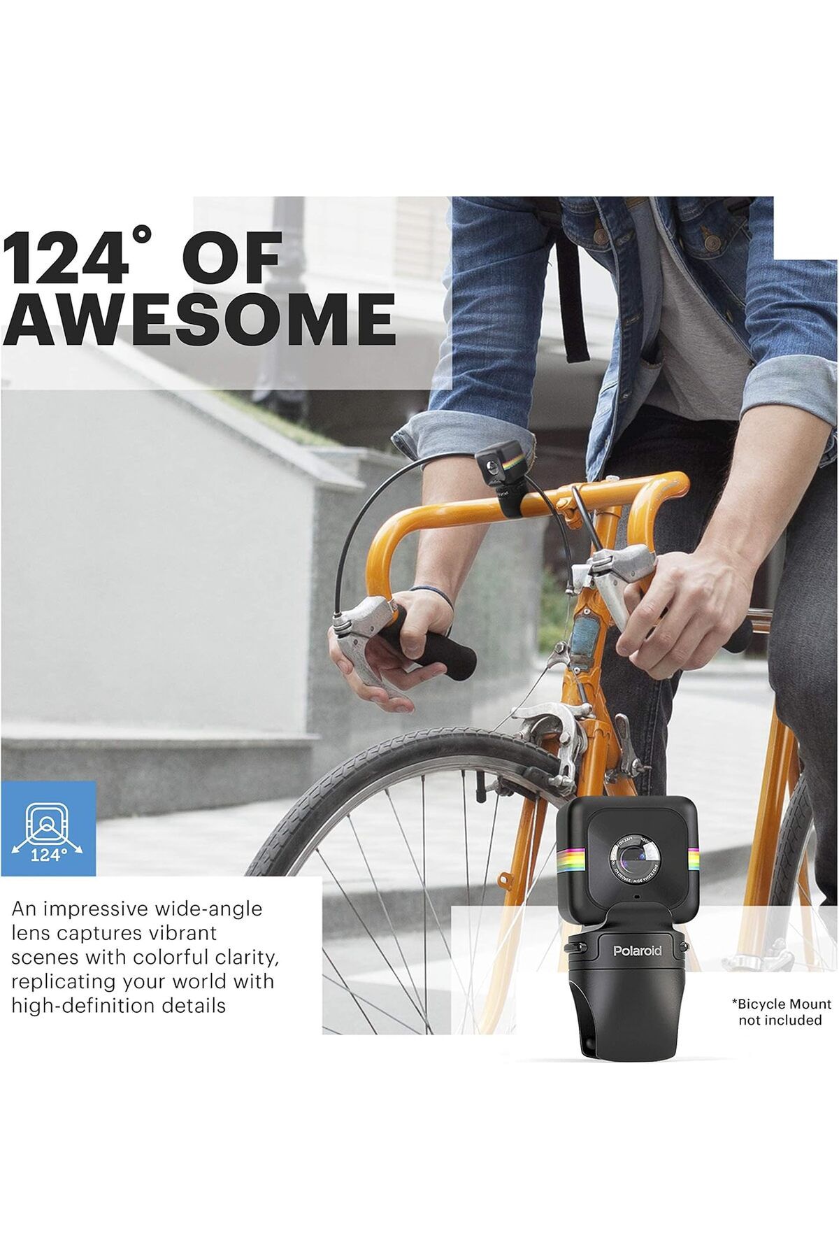 Polaroid-Cube+ Wi-Fi Lifestyle Action Camera 6