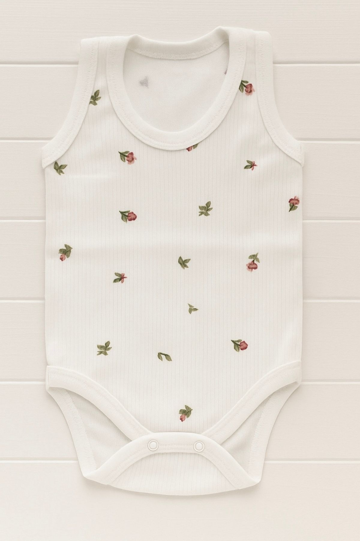 ANNELIESSE BABY Minimal çiçek desenli 3 lü bebek zıbın