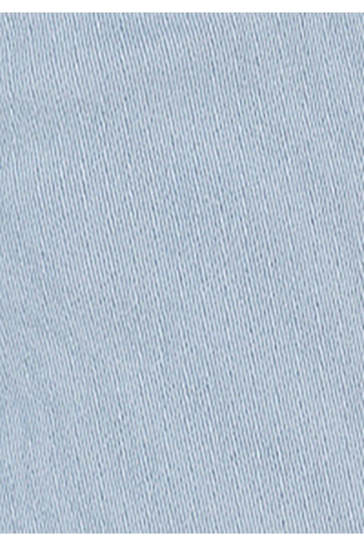 Colin's-Slim Fit Mid Waist Straight Leg Men's Blue Trousers 7