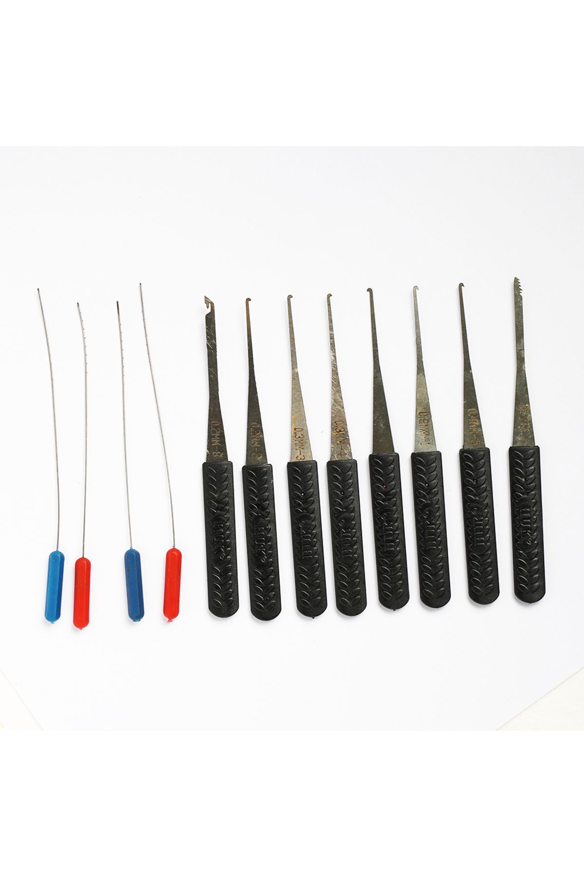Choice-5pcs Locksmith Extractor Tools Kit Broken Key Remove Tool Set With Tension Wrench Tools For Family H 1