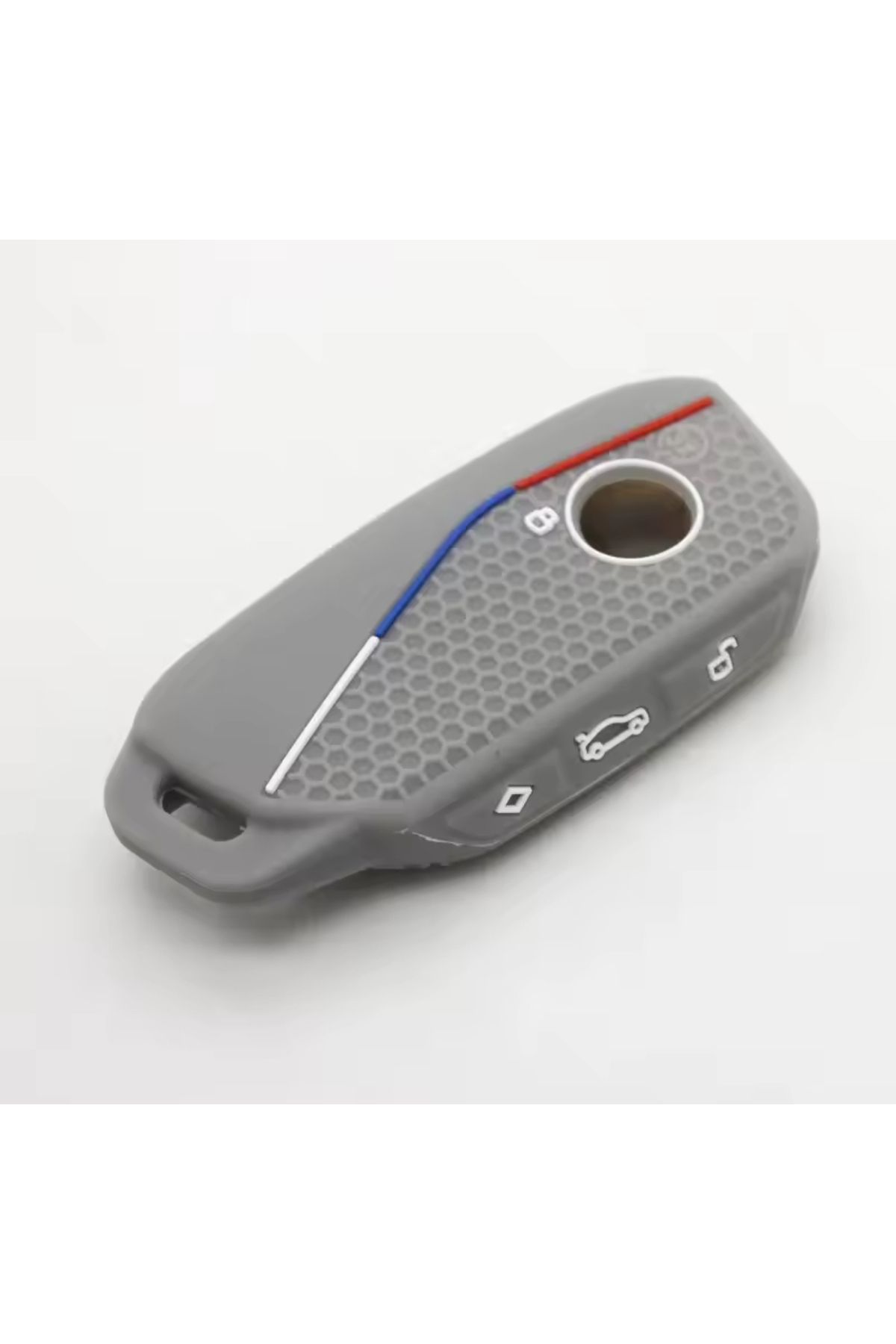 emii auto spare parts BMW I7 X7 G07 LCI IX X1 X1 U11 7 serisi G70 G09 U06 G81 M3 ANAHTAR KILIFI SİLİKON GRİ