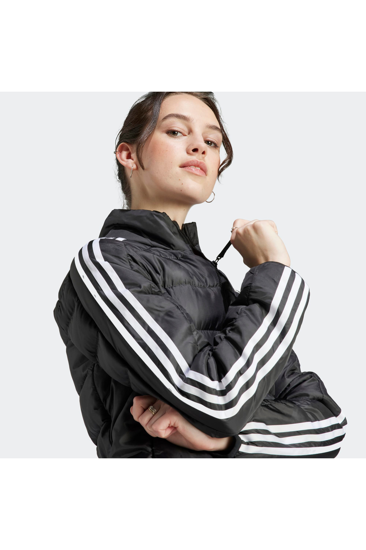 adidas-Palton negru pentru femei Essentials Light Down (HZ5726) 4