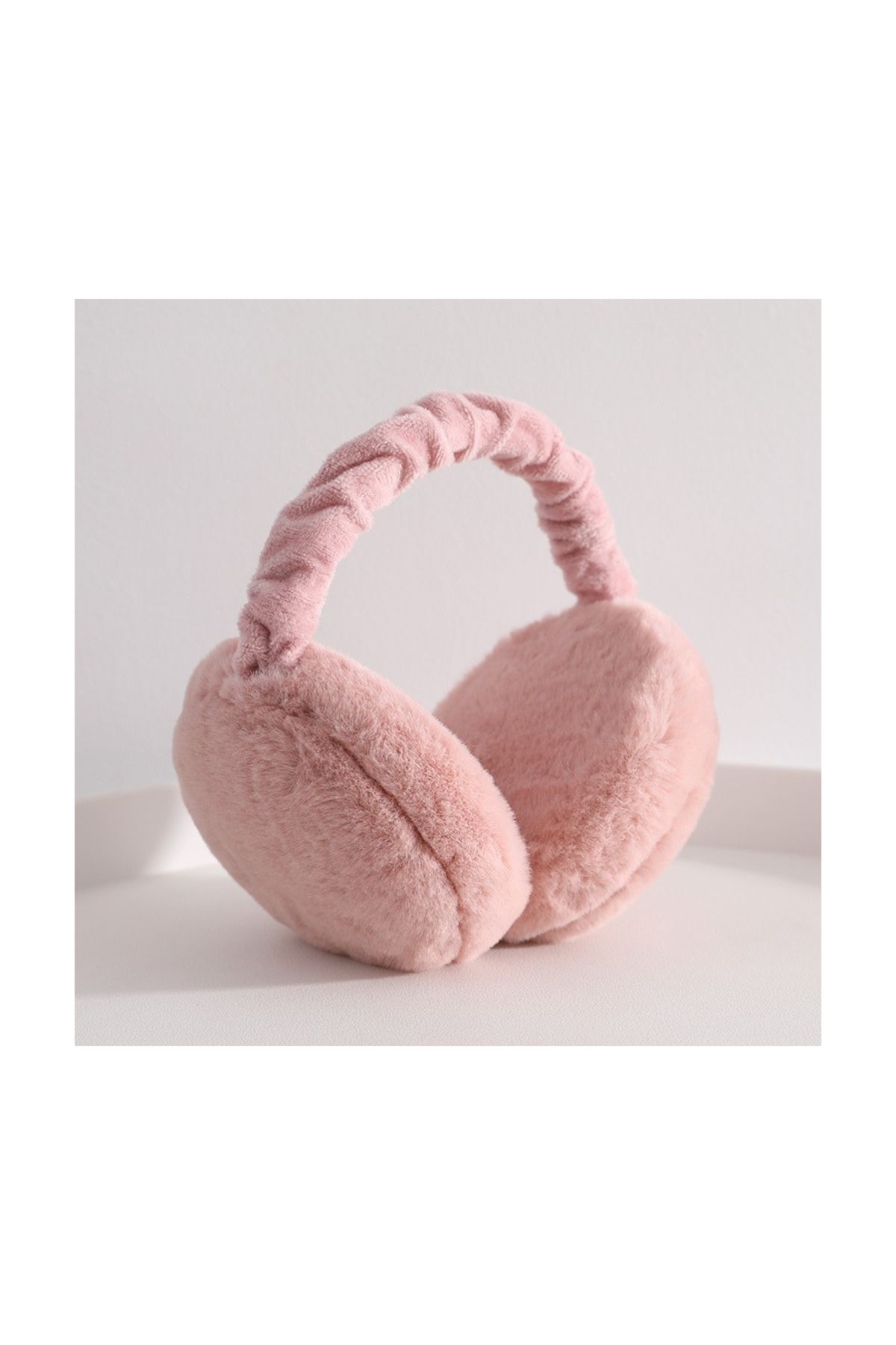 eco sepet Pembe Peluş Kafa Kulaklığı