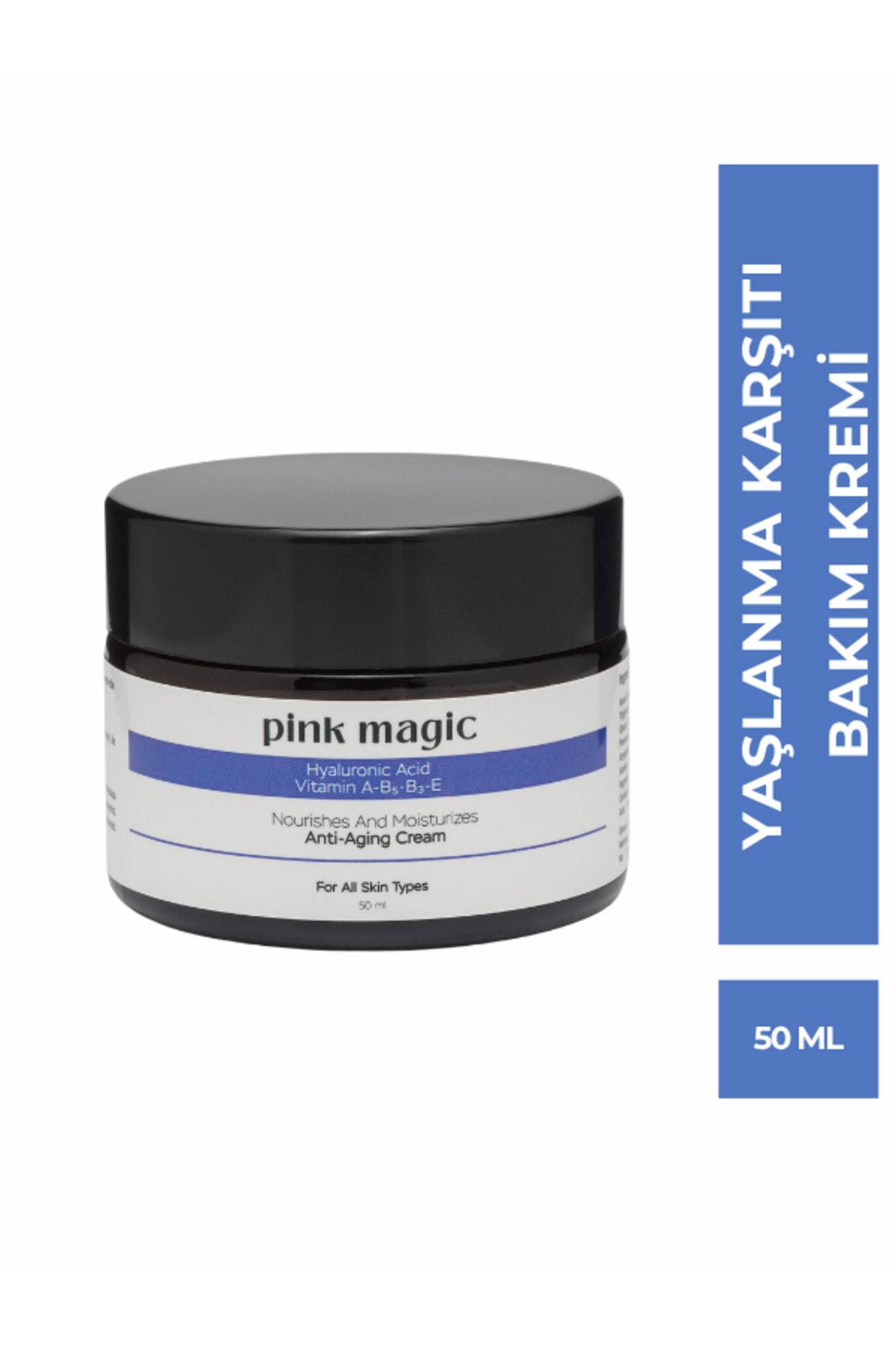 pink magic Yaşlanma ve Kırışıklık Karşıtı Besleyici ve Nemlendirici Yüz Kremi