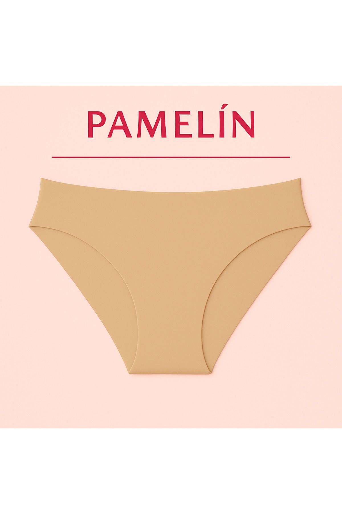 pamelin Dikişsiz Slip Külot Ten