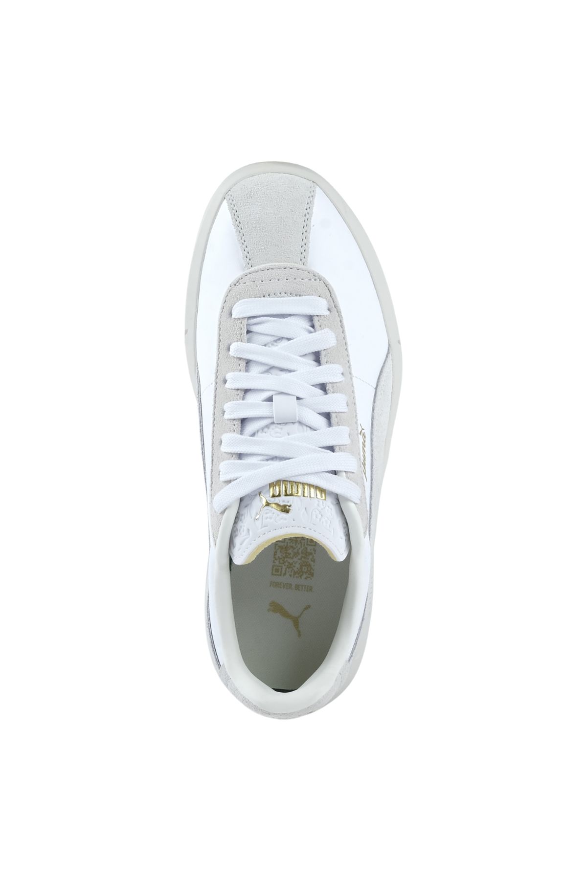 Puma-Club Klassika női fehér sportcipő (400364-06) 3