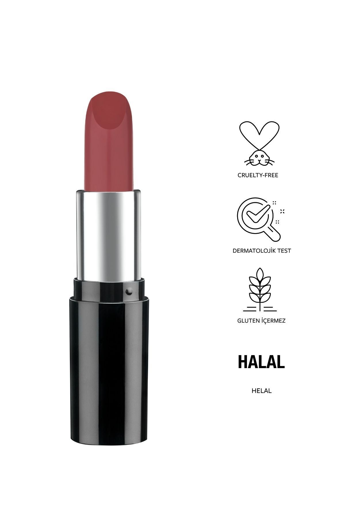 Nude Ruj 526 — نارنجی Nude Lipstick — تصویر 5 از 5