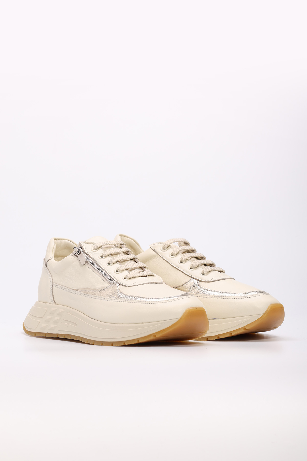 FAST STEP-Genuine Leather Women's Casual Shoes 010Za8777 4