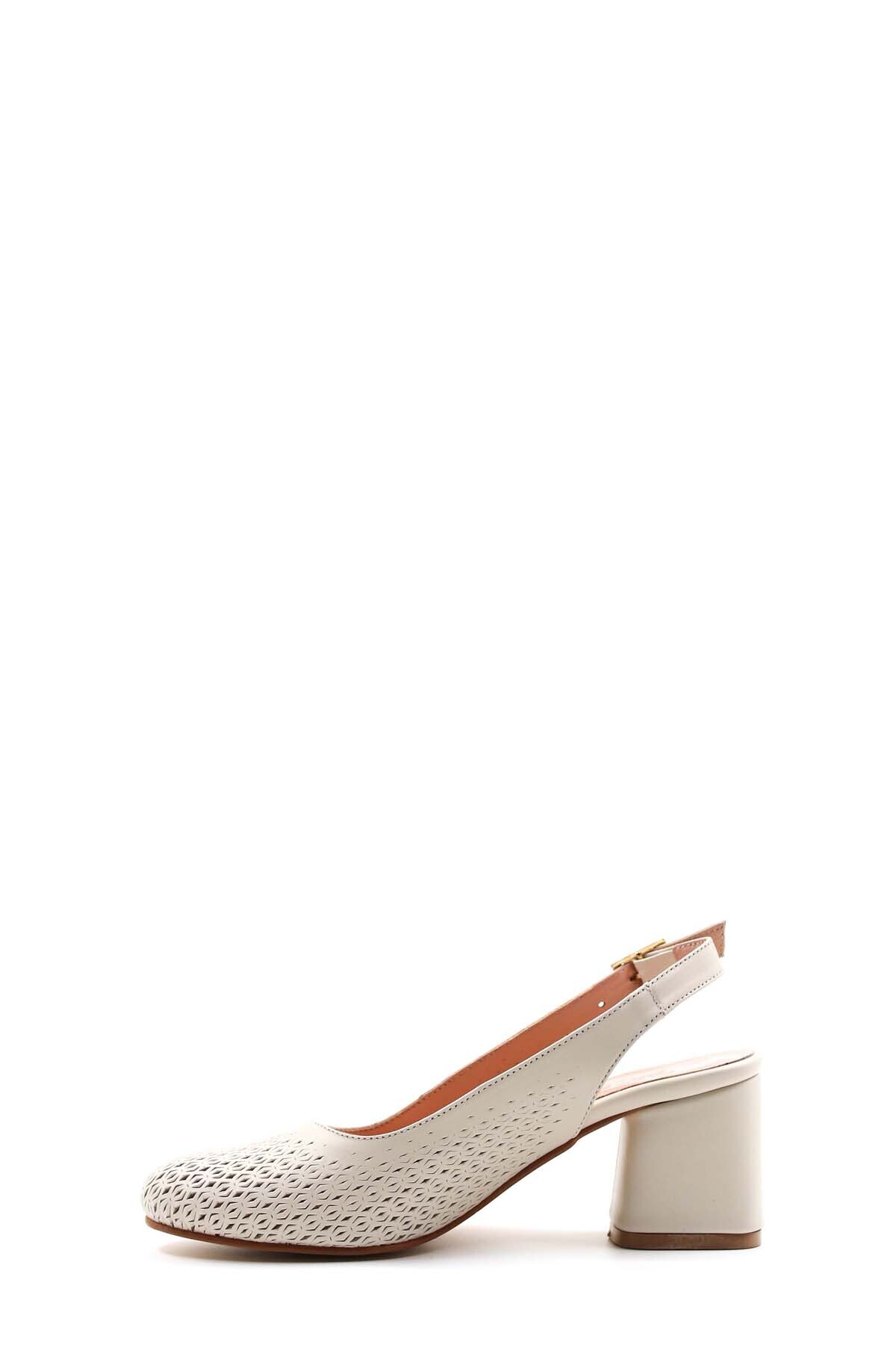 FAST STEP-Genuine Leather Women's Thick Heeled Shoes 129ZA01 2