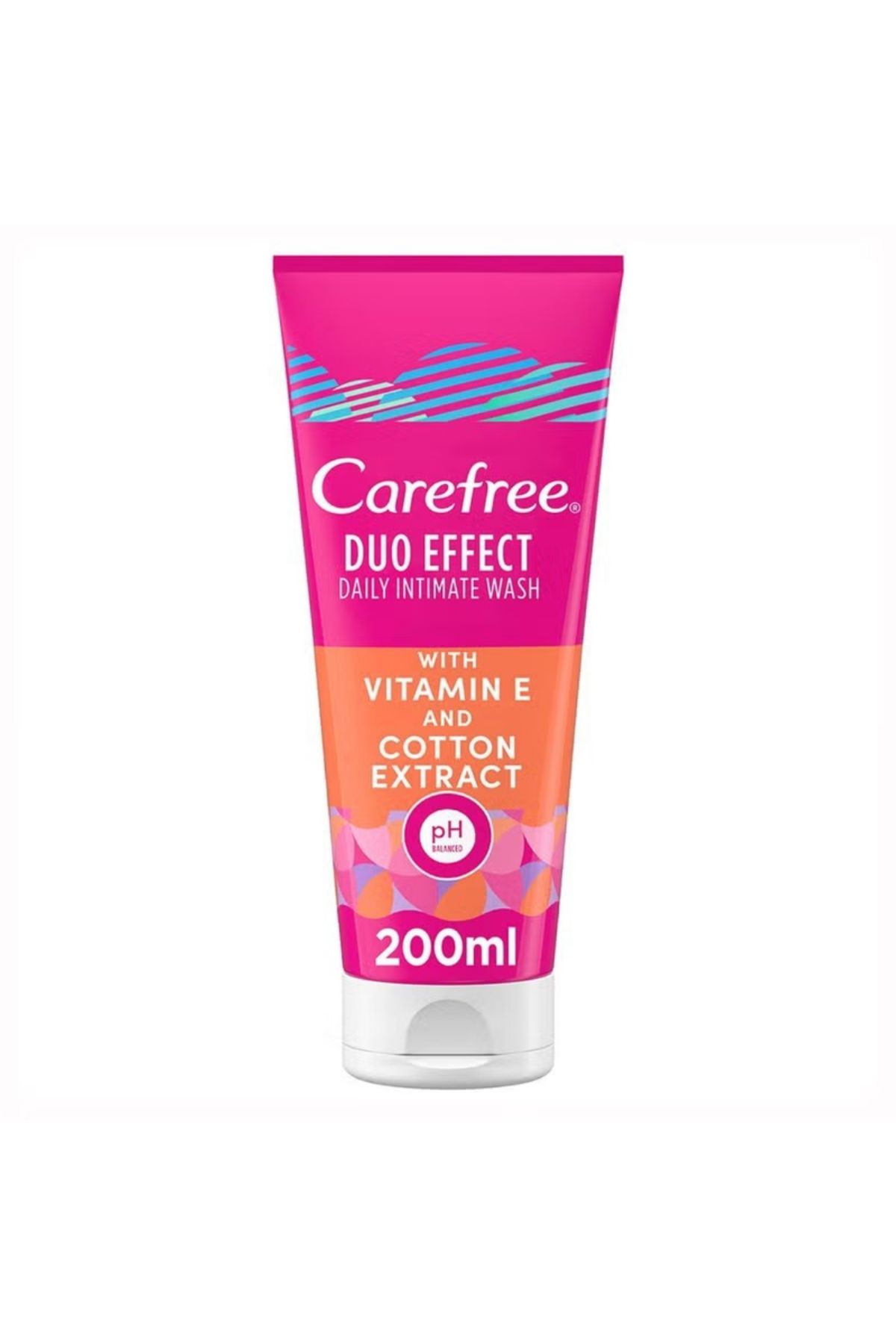 Carefree-Daily Intimate Wash Duo Effect With Vitamin E And Cotton Extract 200 ml 6