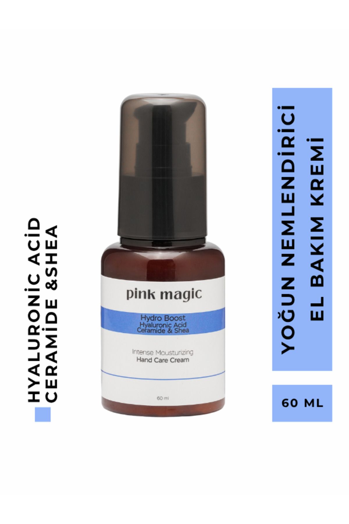 pink magic Yoğun Nemlendirici El Bakım Kremi - Hyaluronik Asit, Ceramide, Shea