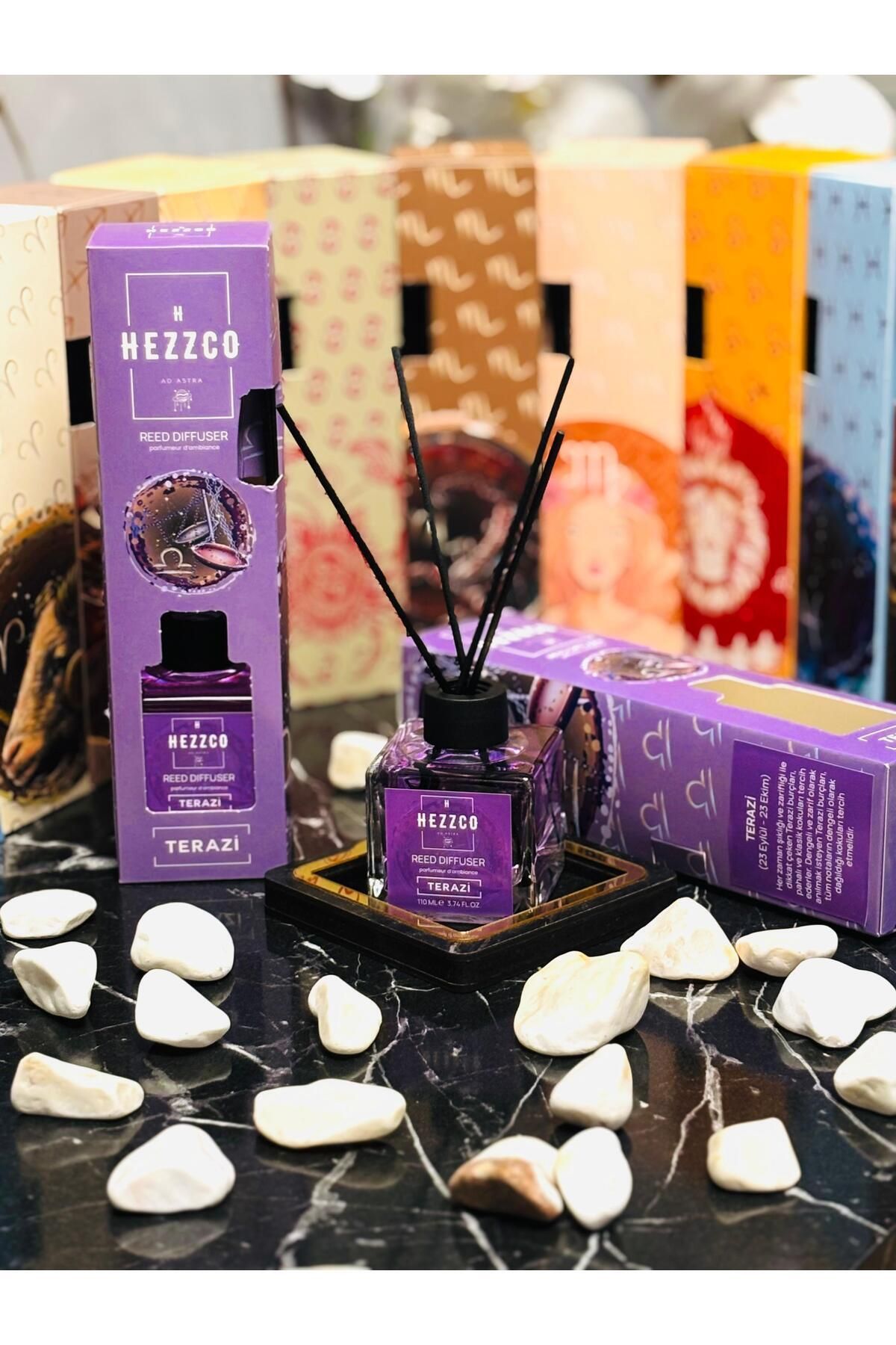 HEZZCO TERAZİ BURCU – BAMBU ÇUBUKLU ODA KOKUSU (110 ml)