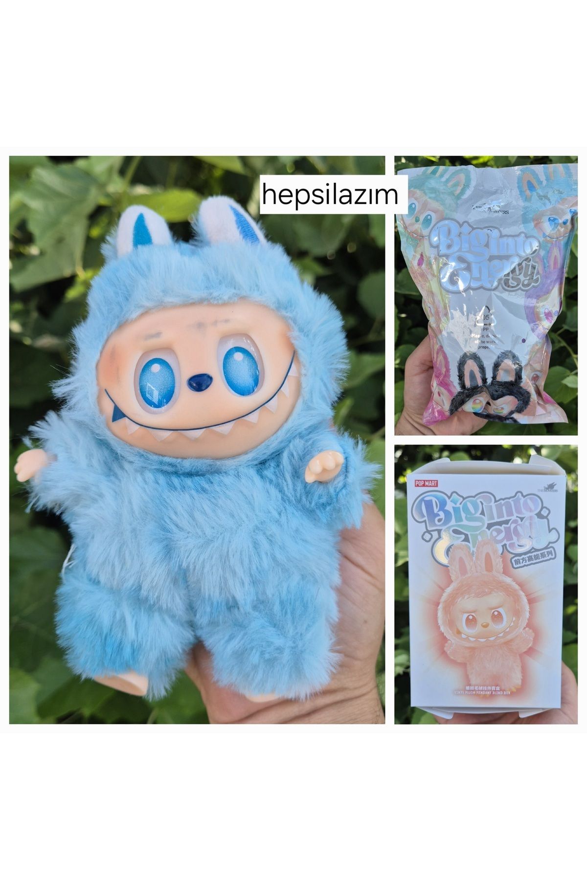 Hepsilazım Oyuncak Peluş Labubu 17 Cm İthal Faturalı Oyuncak Canavar Elfleri