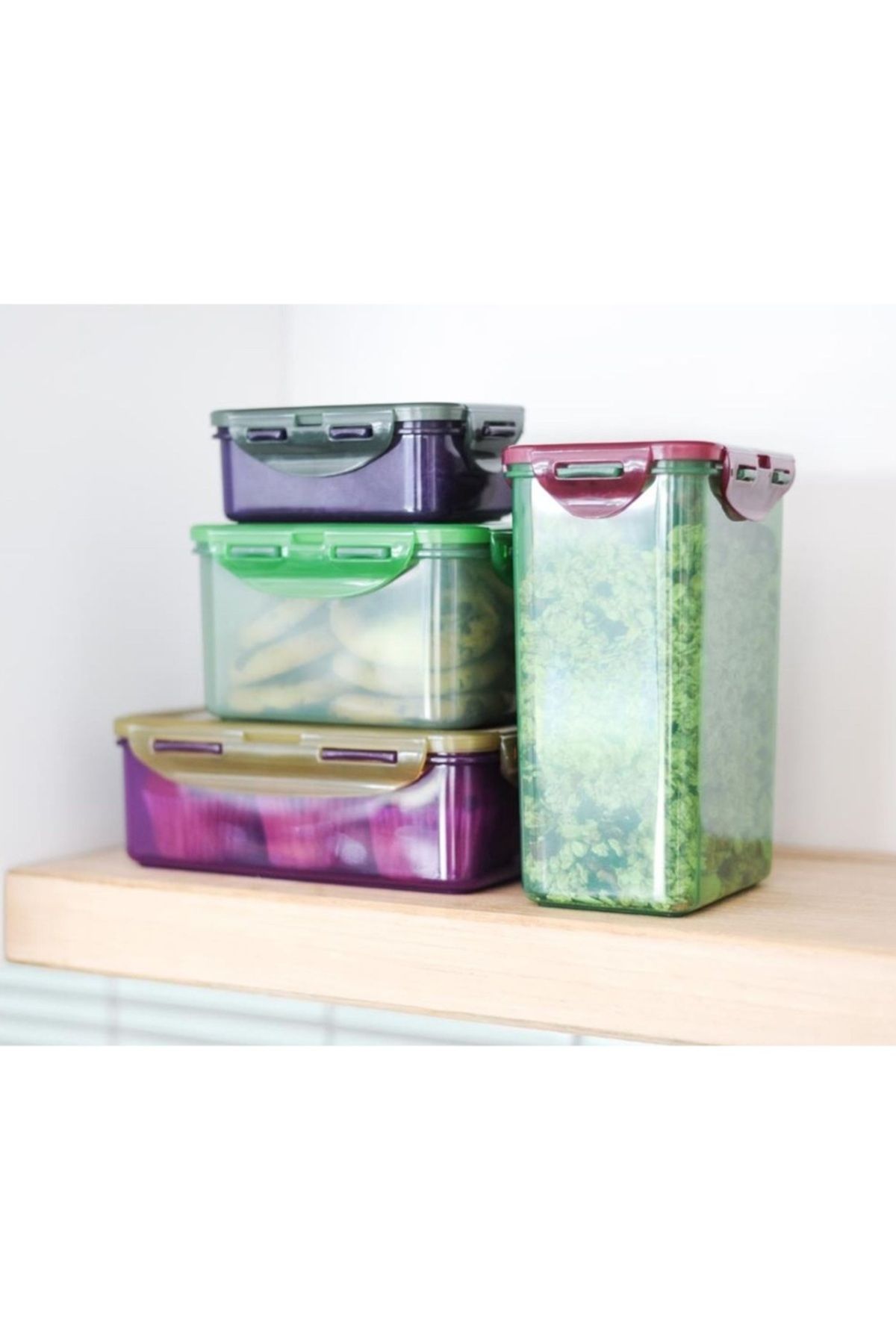 locknlock-Eco-Friendly 850ml Airtight Rectangular Food Container 4