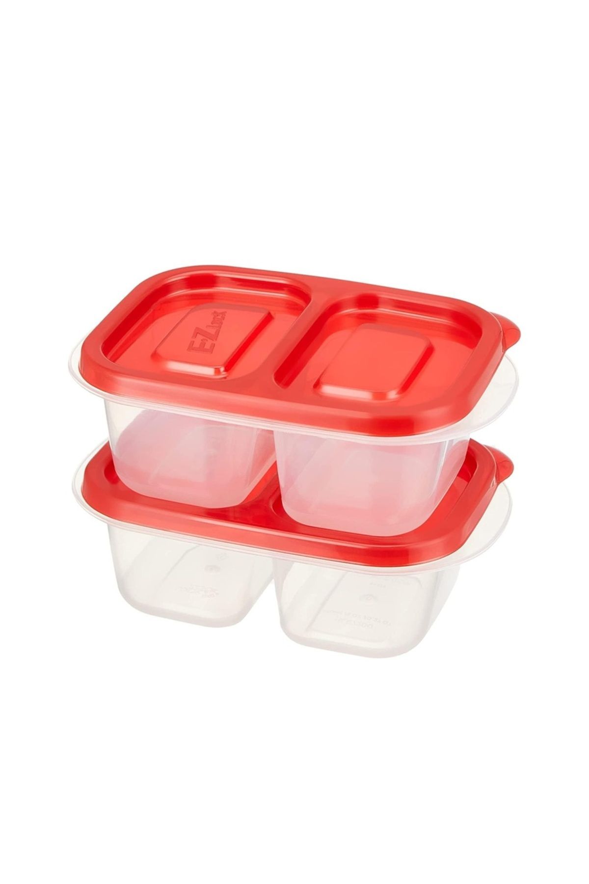 locknlock-EzLock Rectangle Container Set - 260ml (Set of 2) 2