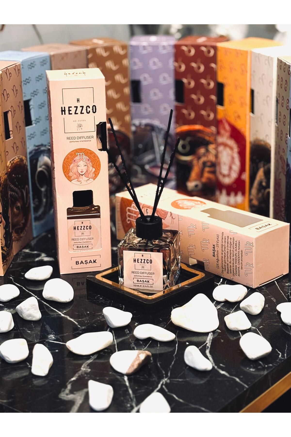 HEZZCO BAŞAK BURCU – BAMBU ÇUBUKLU ODA KOKUSU (110 ml)