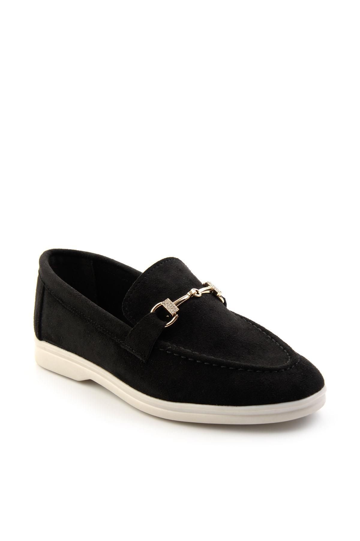 Bambi-Black Women's Loafer Shoes K01140004572 2