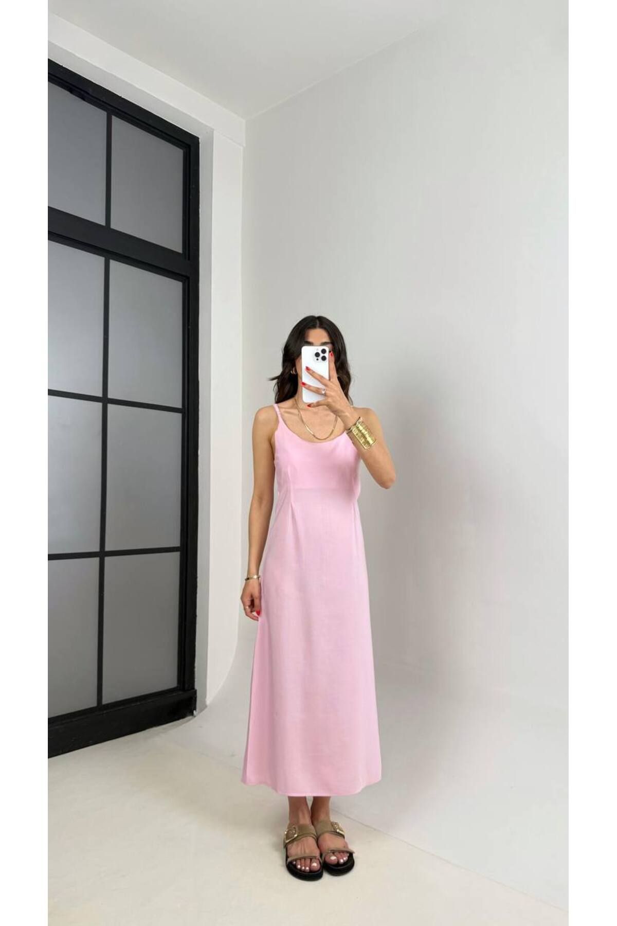 manana fashion MODAL KUMAŞ TREND GÖMLEK ELBİSE
