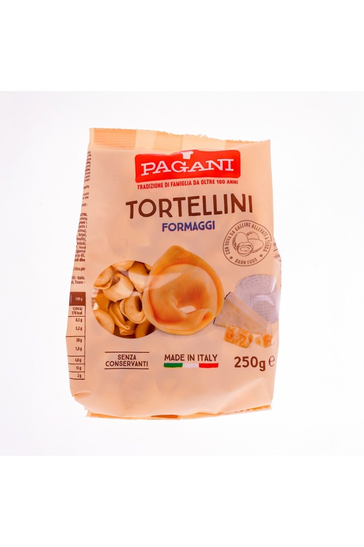 Pagani 3 PEYNİRLİ TORTELLINI 250 GR