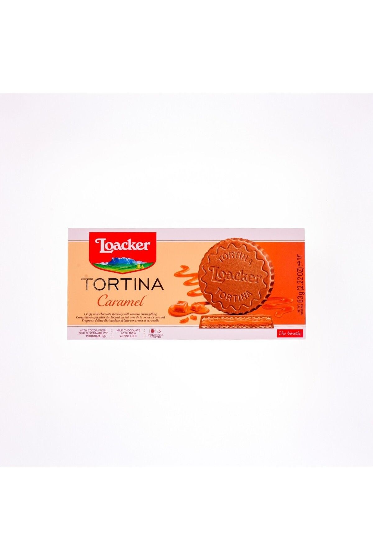 Loacker TORTINA CARAMEL 63 GR