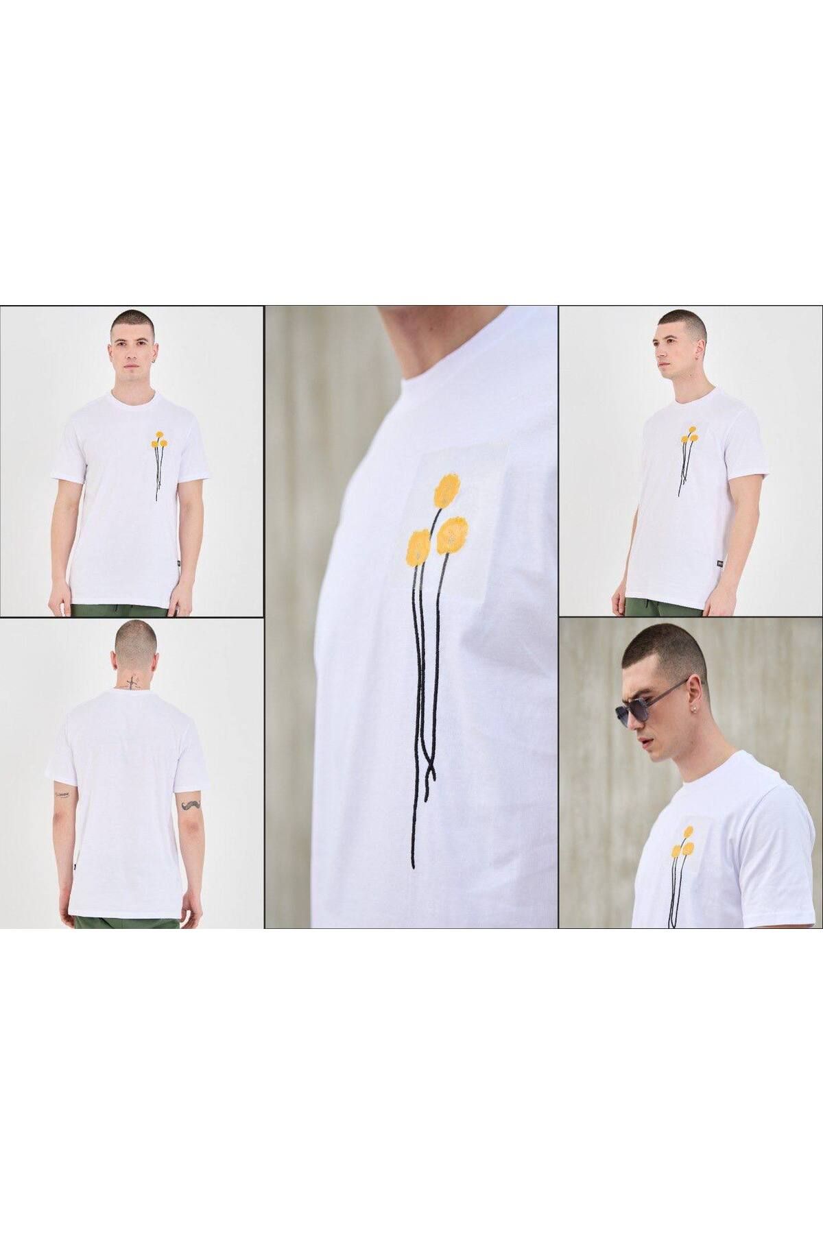 Key Denim ERKEK BASKILI REGULAR FİT T-SHİRT