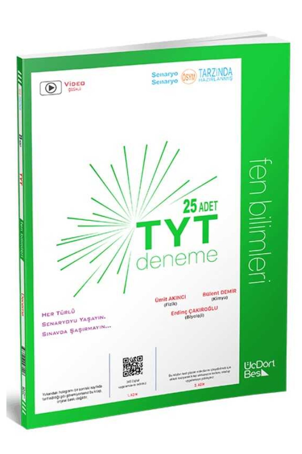Altınpost Yayınları Tyt Fen Bilimleri 25'Li Deneme